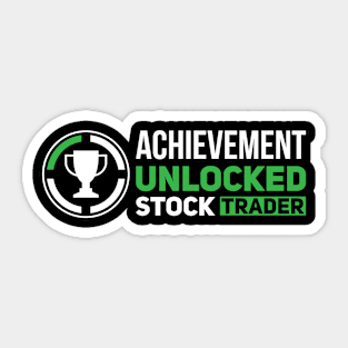 Passionate Stock Trader Sticker